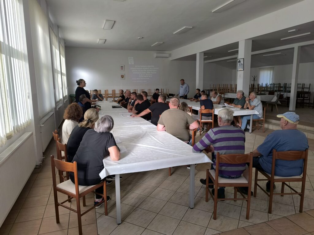 Javna tribina – provođenje nove katastarske izmjere za područje grada Virovitica za dio k. o. Virovitica (naselje Korija)