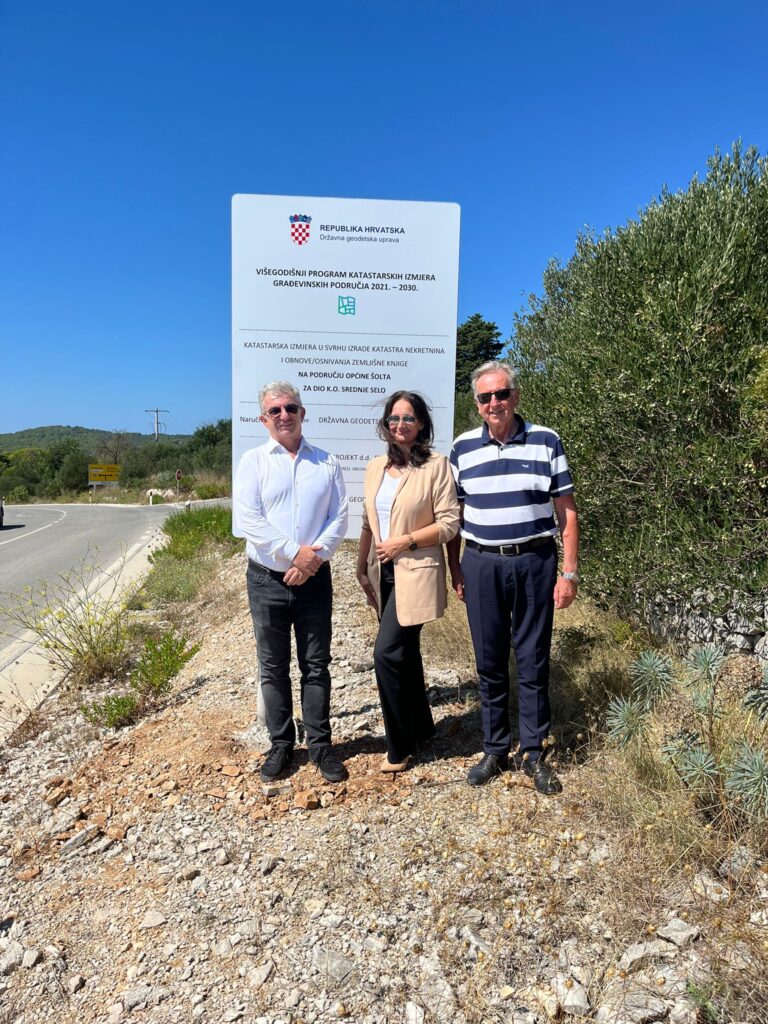 Javna tribina – provođenje nove katastarske izmjere za područje Općine Šolta za dio k. o. Srednje Selo