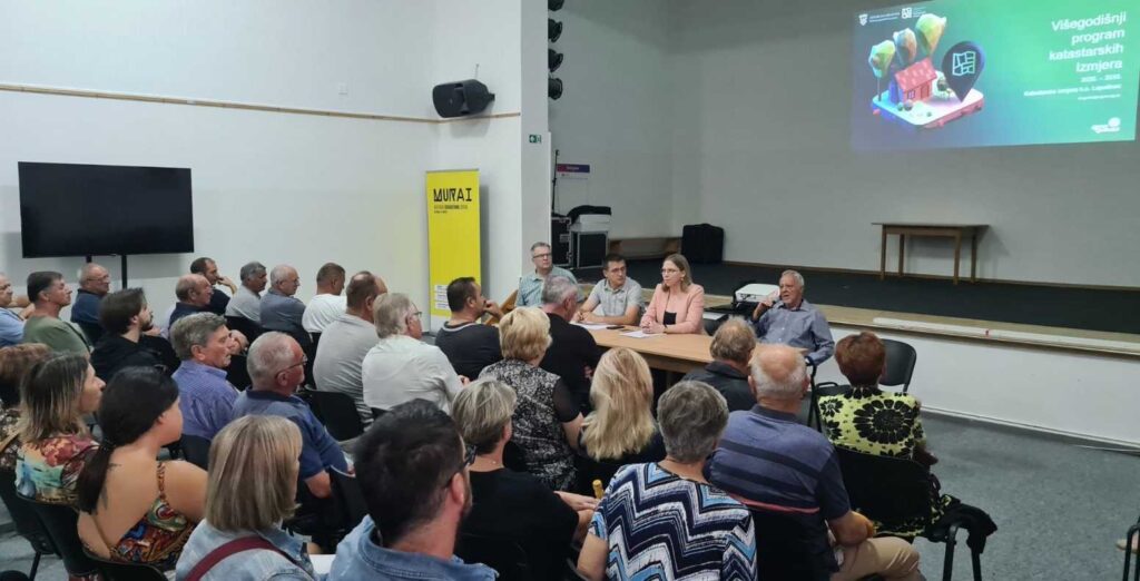 Javna tribina – provođenje nove katastarske izmjere za područje Općine Sveti Juraj na Bregu za k. o. Lopatinec