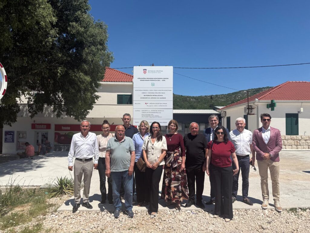 Javna tribina – provođenje nove katastarske izmjere na području Općine Lećevica za dijelove k. o. Lećevica i k. o. Kladnjice