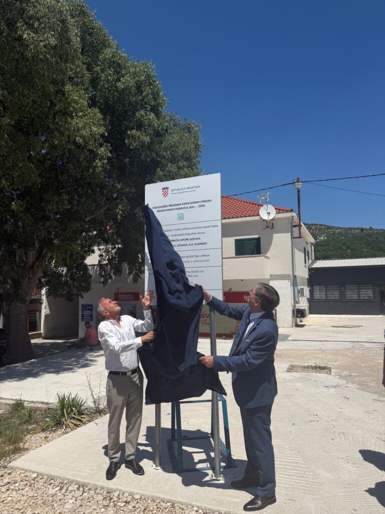 Javna tribina – provođenje nove katastarske izmjere na području Općine Lećevica za dijelove k. o. Lećevica i k. o. Kladnjice